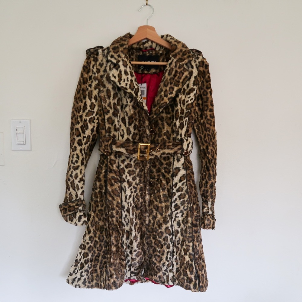 Member’s Only Leopard Print Coat